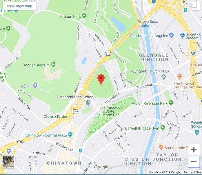 Google Map of Radio Hill fire